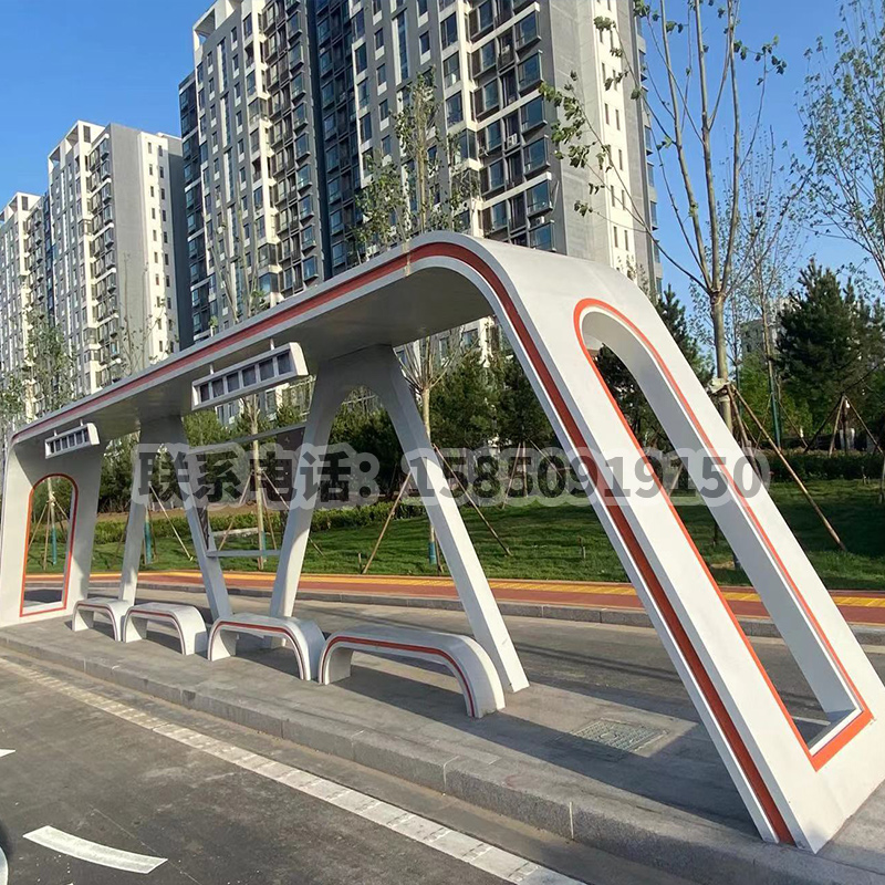 不銹鋼候車亭廠家的生產(chǎn)能力